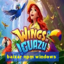 baixar npm windows